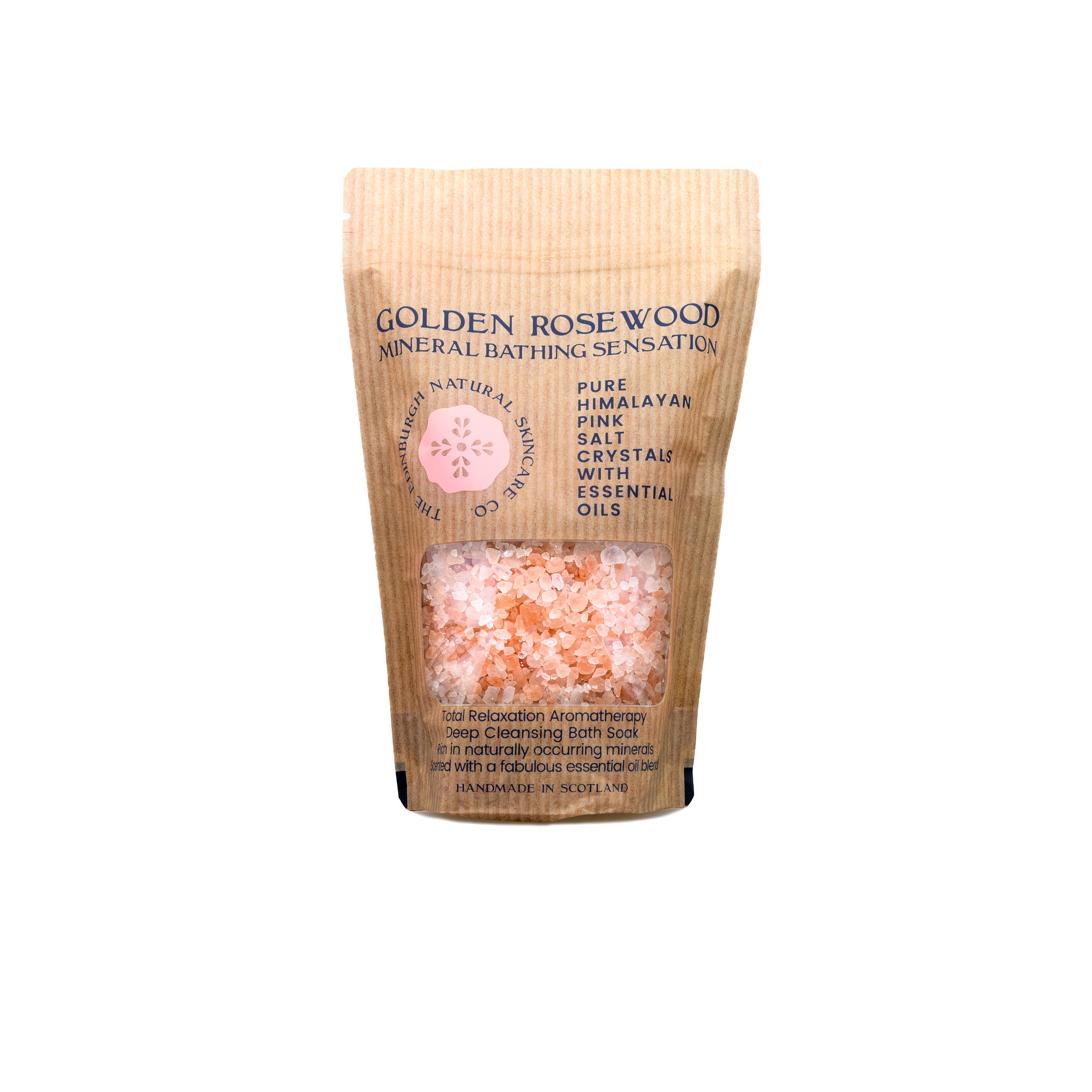 Golden Rosewood Mineral Bath Salt