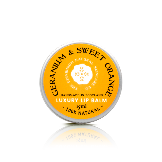 GERANIUM & SWEET ORANGE LUXURY LIP BALM