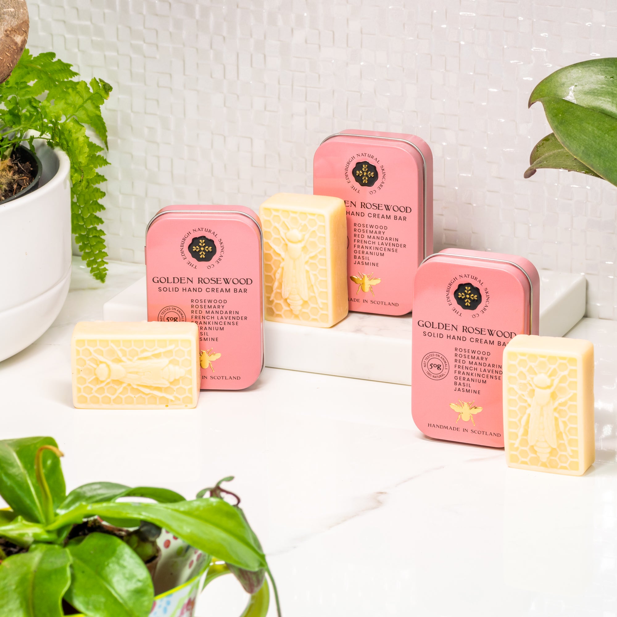 金玫瑰木護手霜