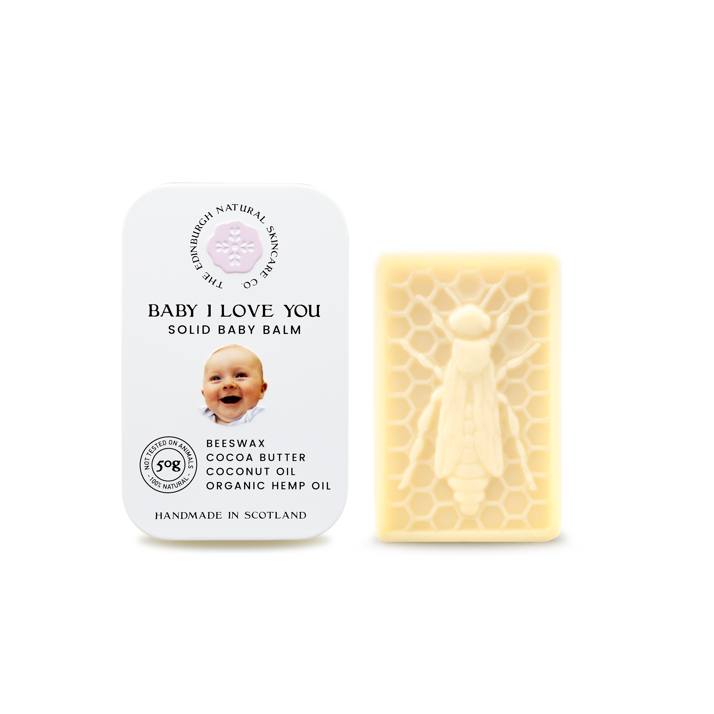 BABY I LOVE YOU SOLID HAND CREAM BAR