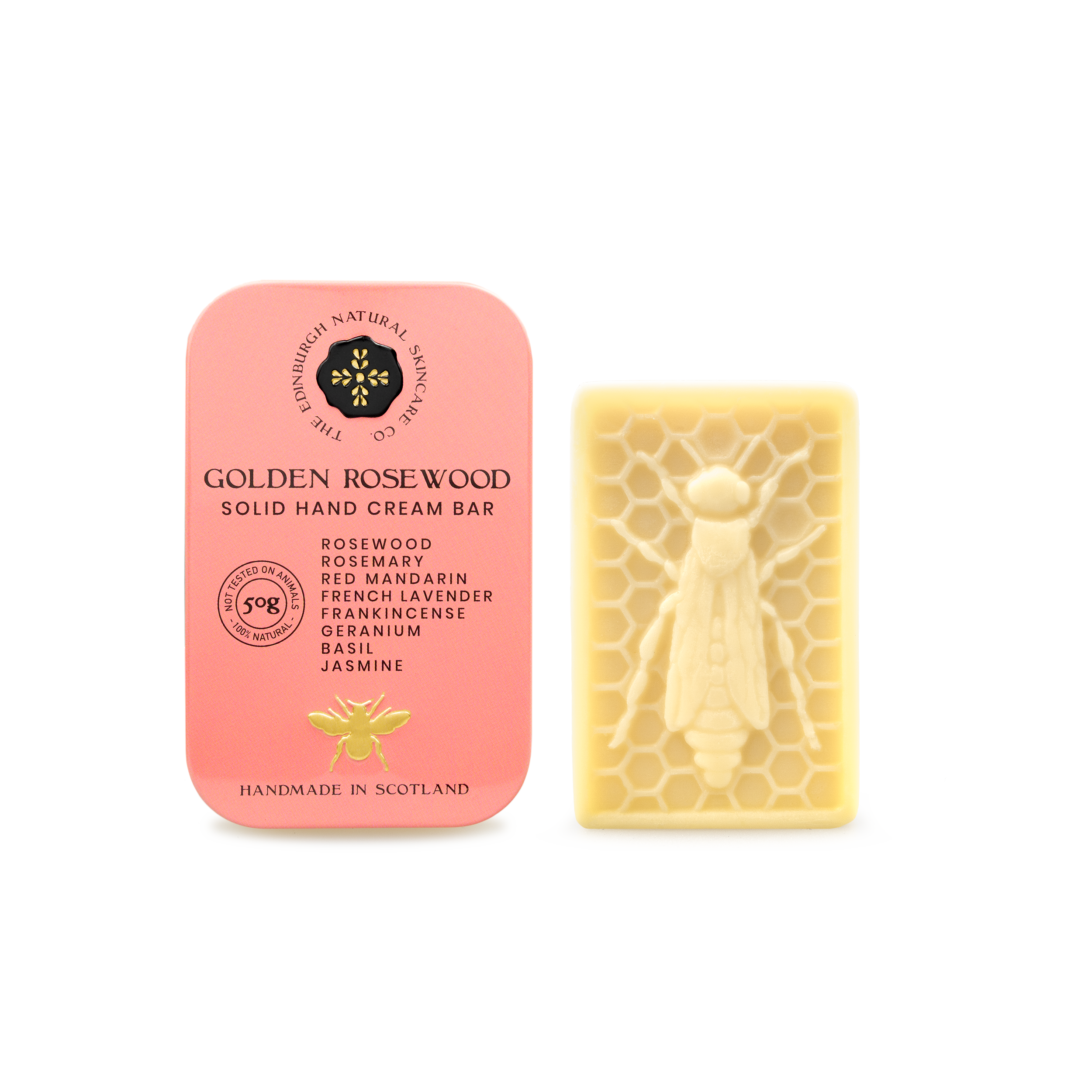 GOLDEN ROSEWOOD SOLID HAND CREAM BAR