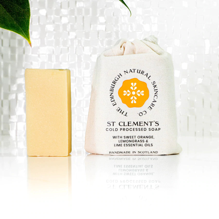 St. Clements cold process soap