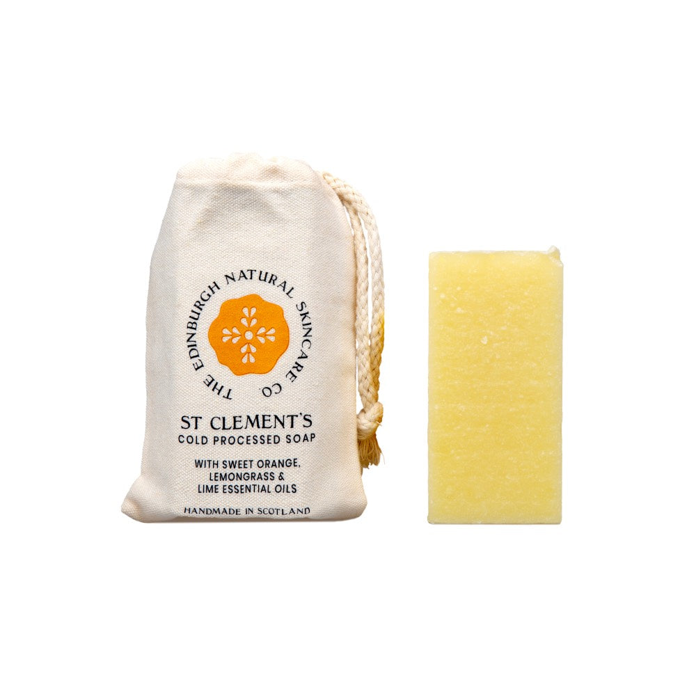 St. Clements cold process soap